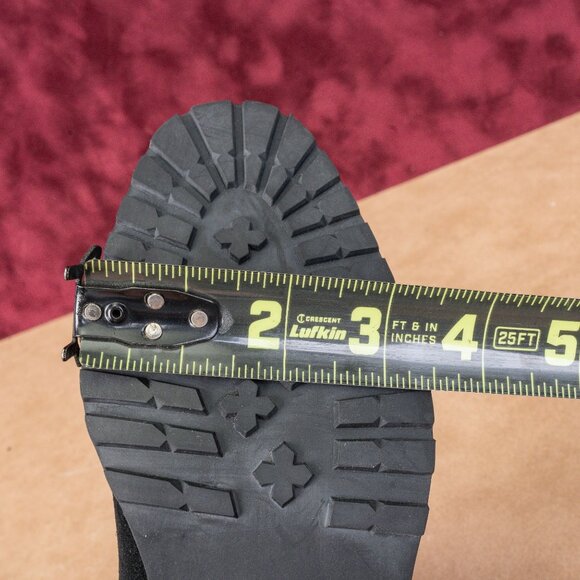 Blondo Women Starla Waterproof Black Suede Fashion Stretch OTK Boots sz 6 - Picture 6 of 9